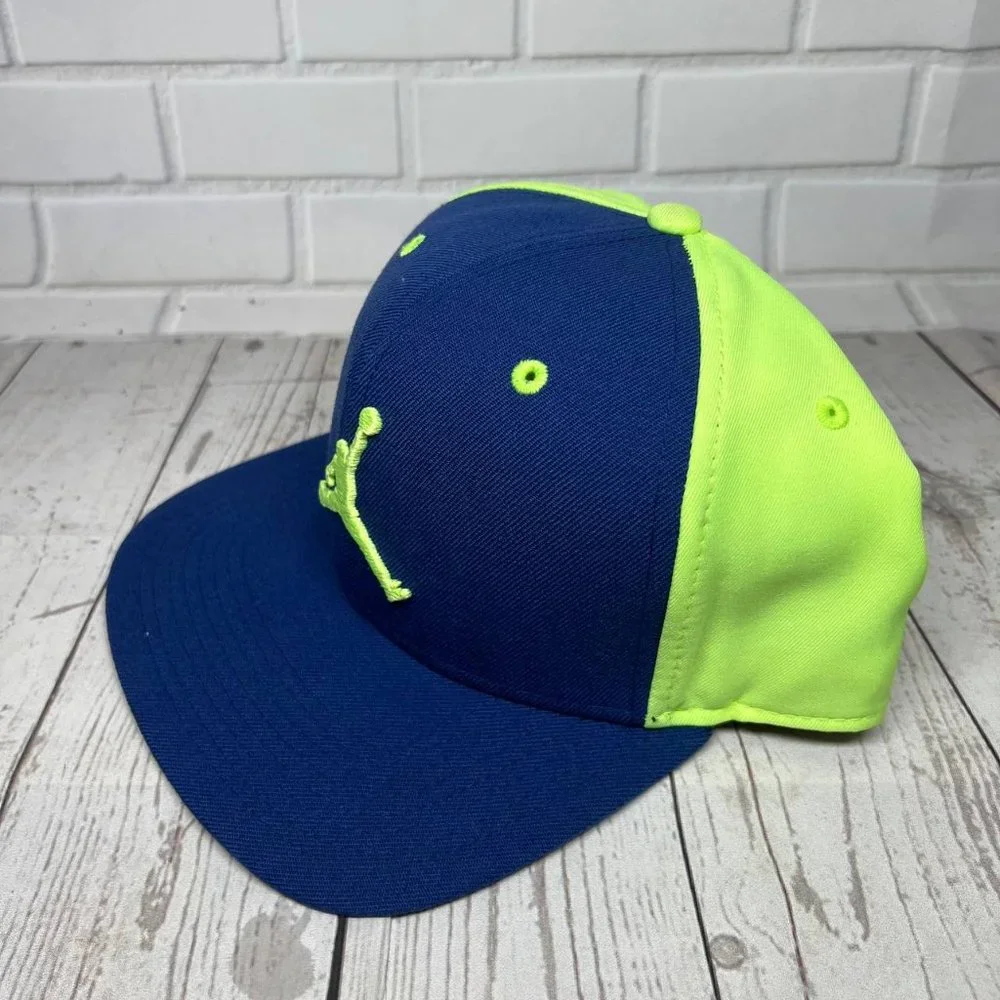 Air Jordan Jumpman Hat Snapback Cap Blue Green Men‎